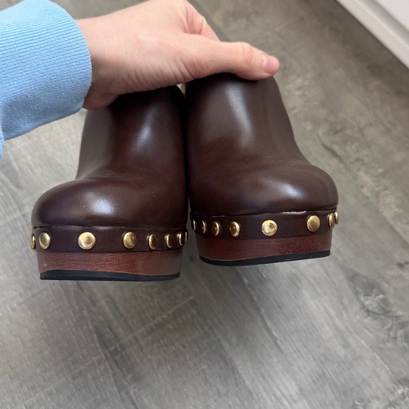 ✨ NEW ZARA high heeled clog with studs - Picture 6 of 9